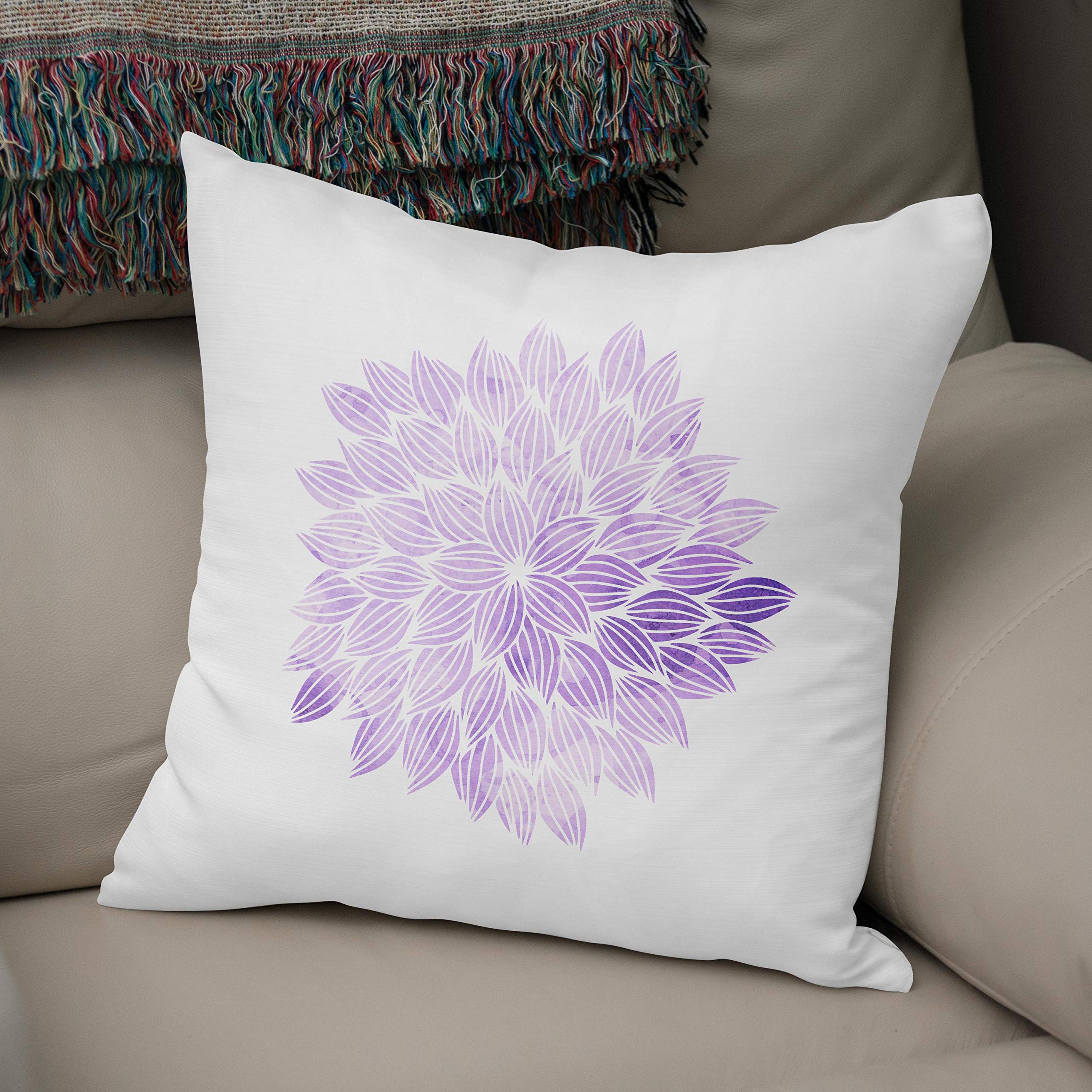 Bonamaison, Decorative Cushion Cover - 50% Cotton 50% Polyester - 43x43cm - Designed and Manufactured in Turkey