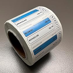Drug Syringe Labels
