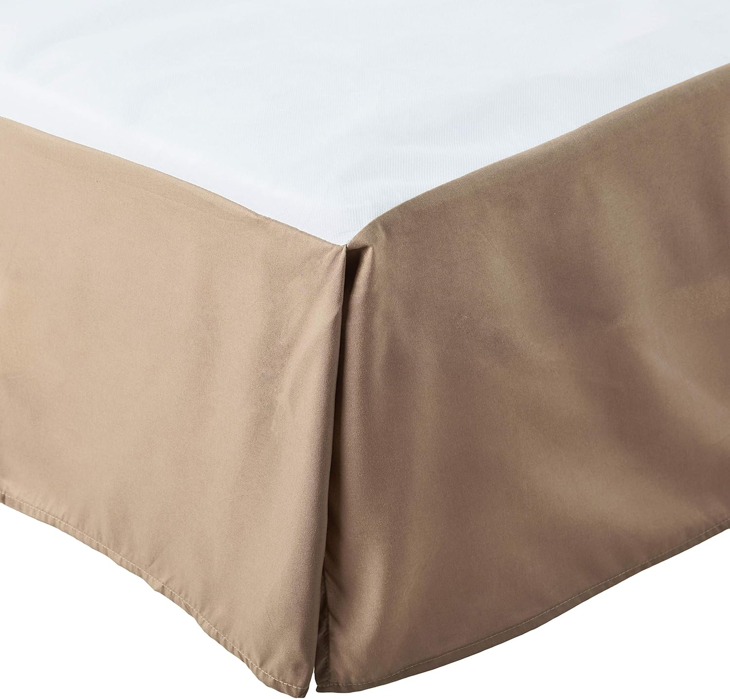 Superior 100 Brushed Microfiber Pleated Bed Skirt, Queen
