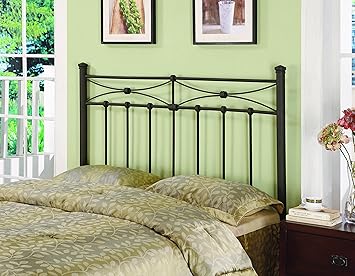 Amazon.  Coaster Home Furnishings Metal Headboard, Queen/Full 