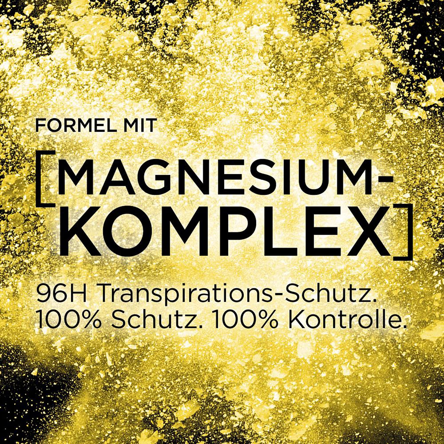 L'Oréal Men Expert Kompaktes Deo für Männer, Langanhaltender Deoroller gegen Schweiß mit 96 Stunden Wirkung, Invincible Sport, 6 x 50 ml 3