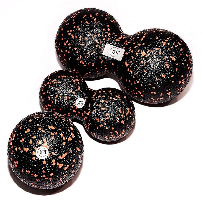 JPTsports Premium Faszien-Ball 3er-Set | optimale Behandlung von Muskeln & Bindegewebe | Massageball-Set aus hochwertigen Ein