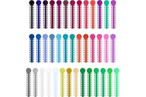 LOVEWEE Dental Orthodontic Ligature Ties, 1040 PCS Orthodontic O-rings Braces Rubber Bands Multi-color