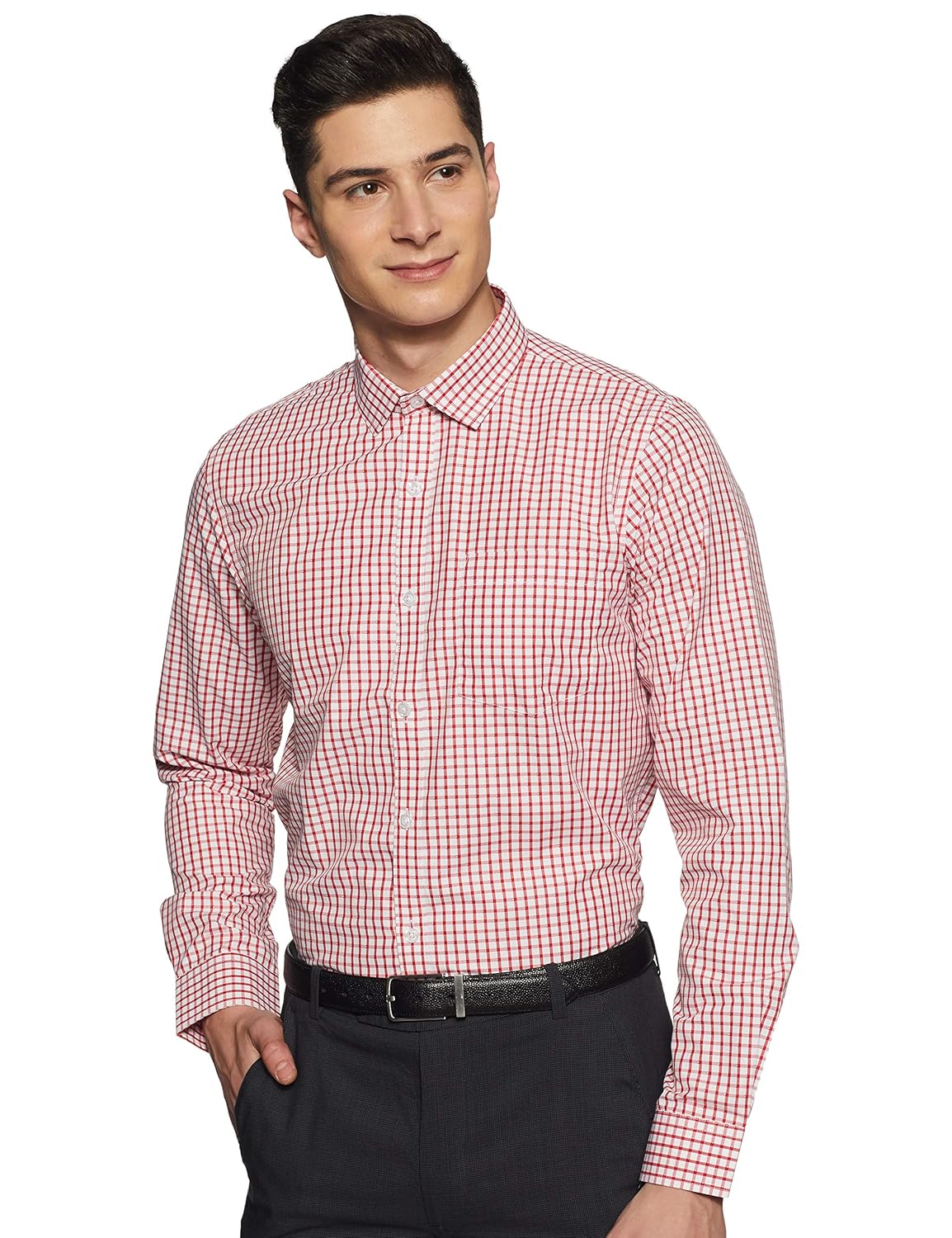 Solid Regular Fit Formal Shirt