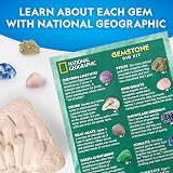 National Geographic Gemstone Dig Kit 10 Real Gems & Crystals Science Toy view 6