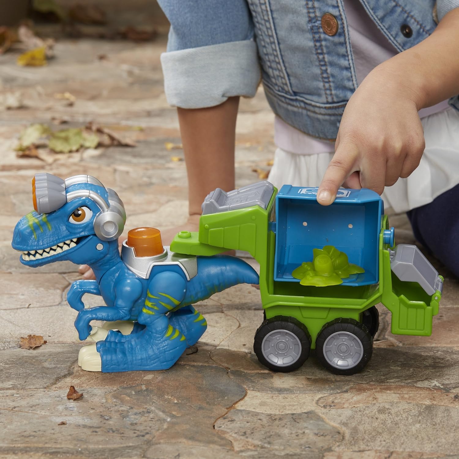 playskool heroes chomp squad raptor compactor