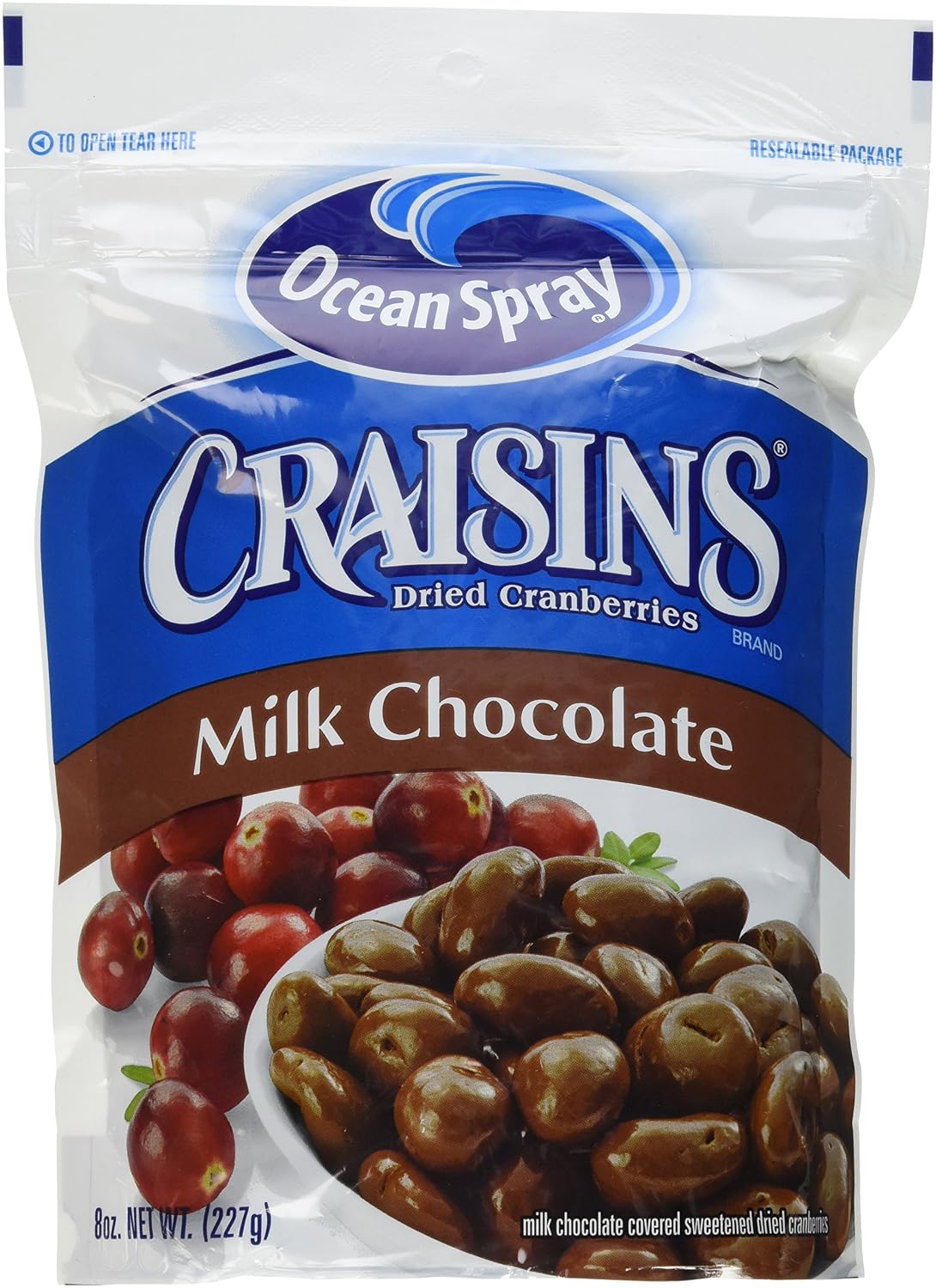 Ocean spray craisins dried cranberries Milk chocolate (031200037183)