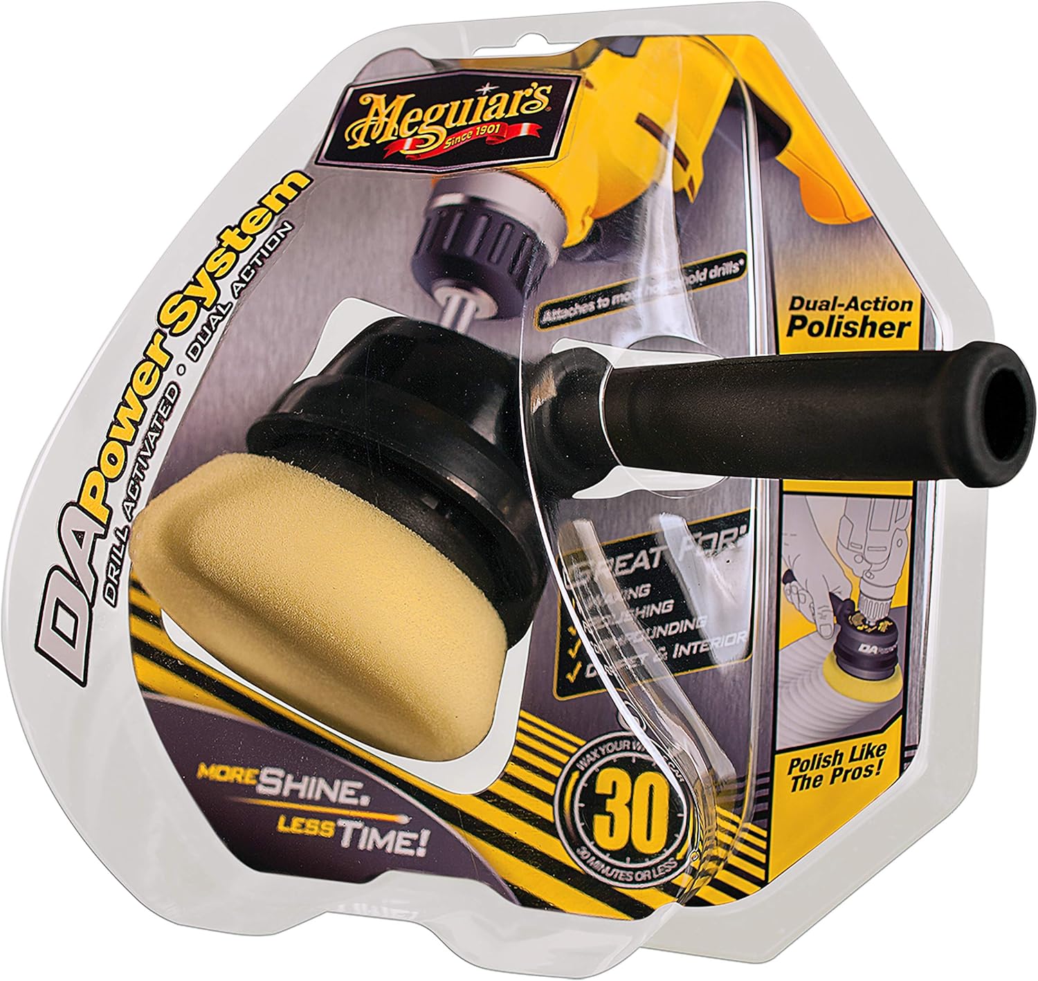 Meguiar's G3500 Dual Action Power System Tool – Boost Your Car Care Arsenal with This Detailing Tool: Automotive
