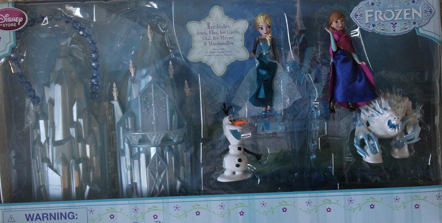 frozen mini castle playset