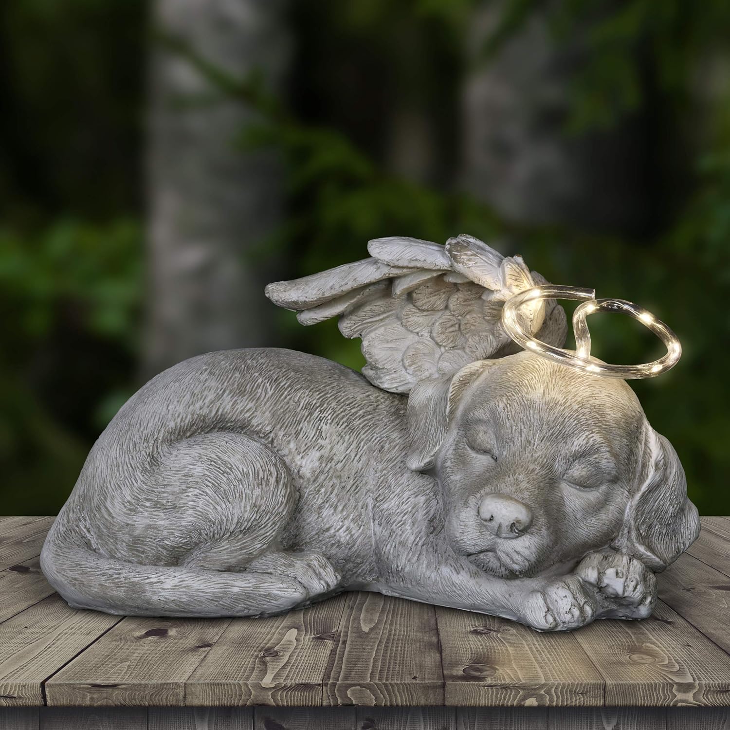 Best Garden Statues Of Dogs With Solar Light