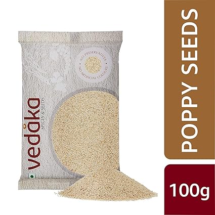 Amazon Brand - Vedaka Poppy Seeds (Khus Khus), 100g