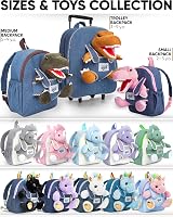 Naturally KIDS Pink Dinosaur Backpack Toddler Kids Gift view 8