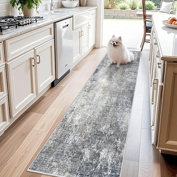 2X8 WASHABLE NON-SLIP HALLWAY RUNNER RUG – MODERN...