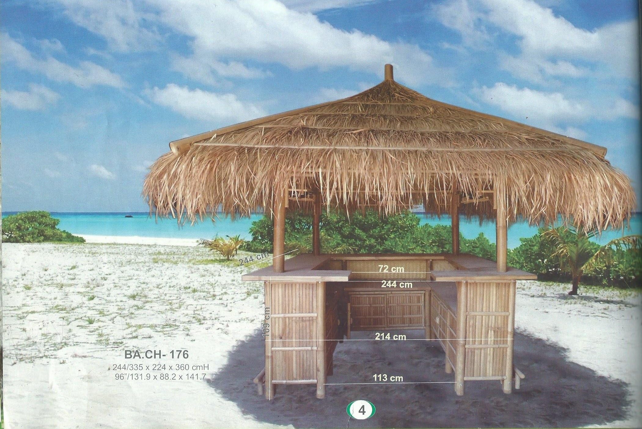 kien Bamboo Bar, Bamboo Counter, Bar, Garden, Exhibition, The Party Keller