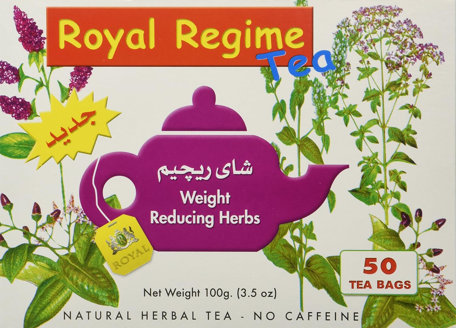 Royal Regime Tea 50 Envelopes Filter Great Regime Tea With Amazing Results Premium Quality, 50 Count (Pack of 1) - Image 3