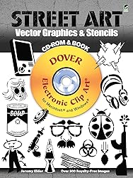 Street Art Vector Graphics & Stencils CD-ROM and