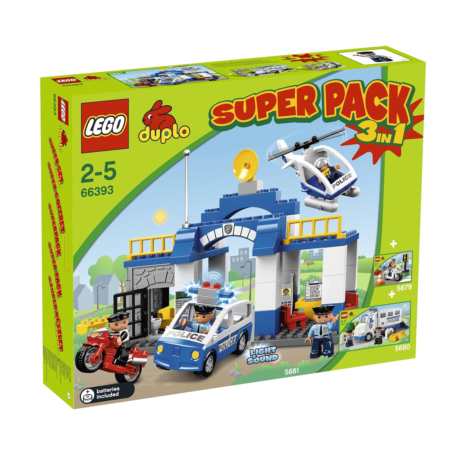 Lego 66393 Duplo Police Station Super Pack 3 in 1 Amazon.co.uk Toys