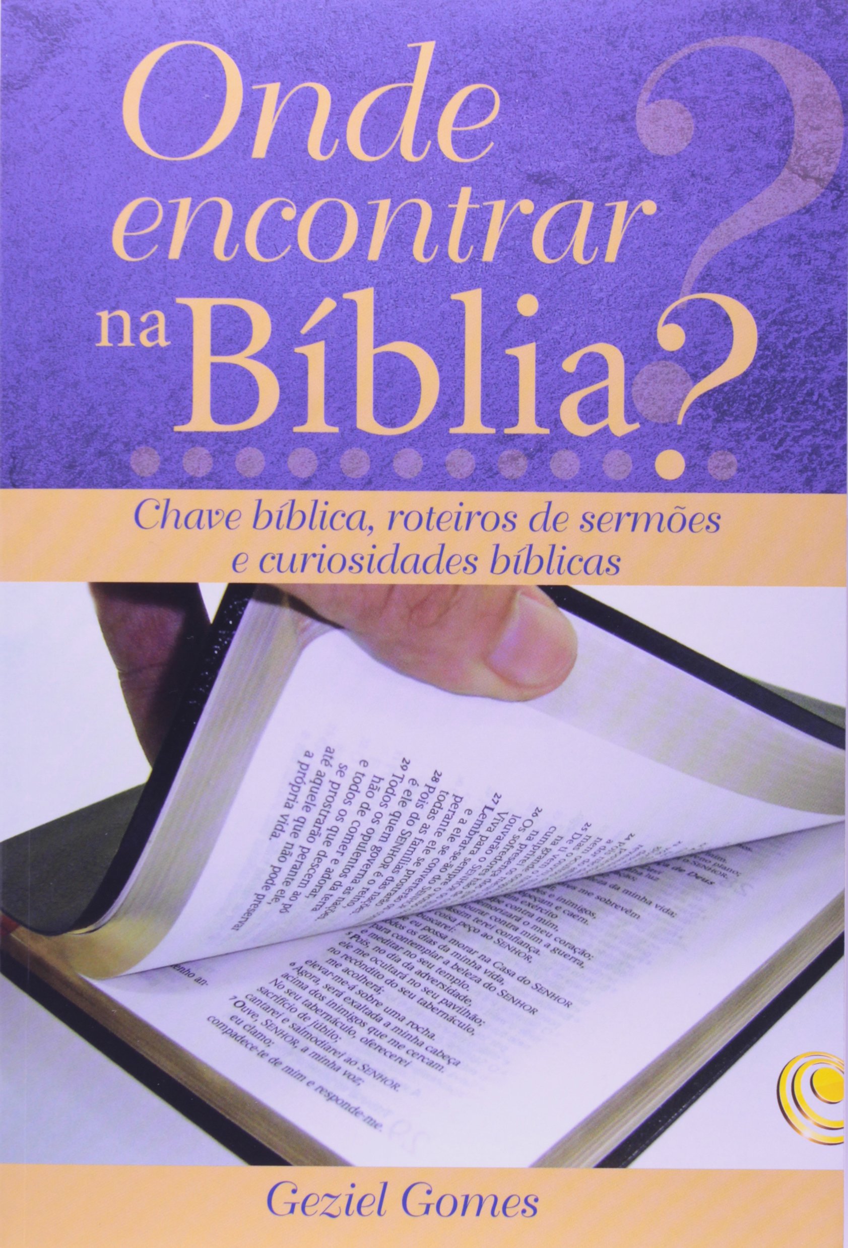 Onde Encontrar Na Bíblia PDF Geziel Gomes