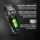 Wahl Elite Pro Cordless Hair Clipper High-Performance Kit Black view 3