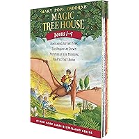 Magic Tree House Boxed Set, Books 1-4: Dinosaurs Before Dark, The Knight at Dawn, Mummies in the Morning, and Pirates Past No