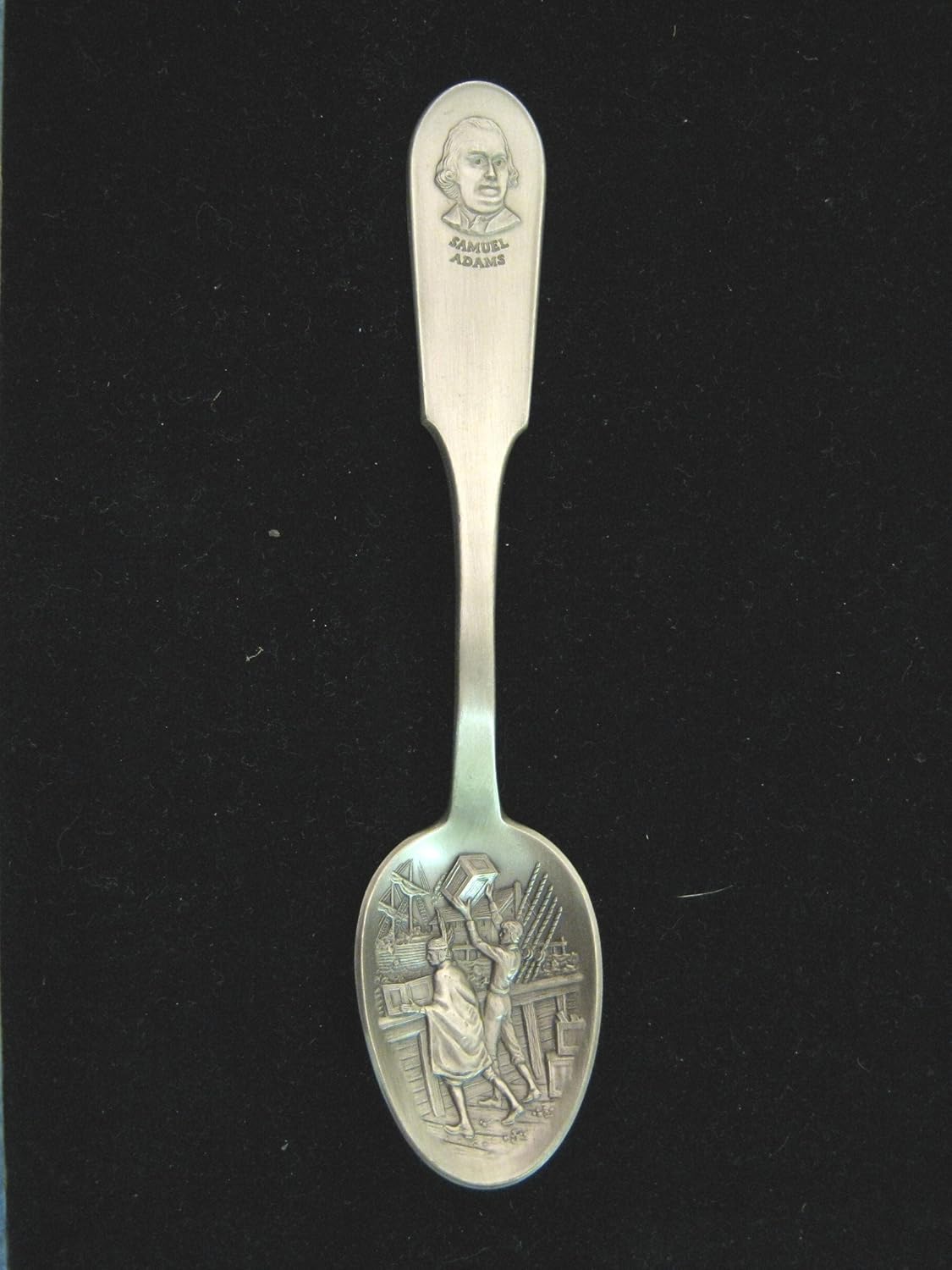 Franklin Mint Bicentennial Pewter Spoon Collection Sam