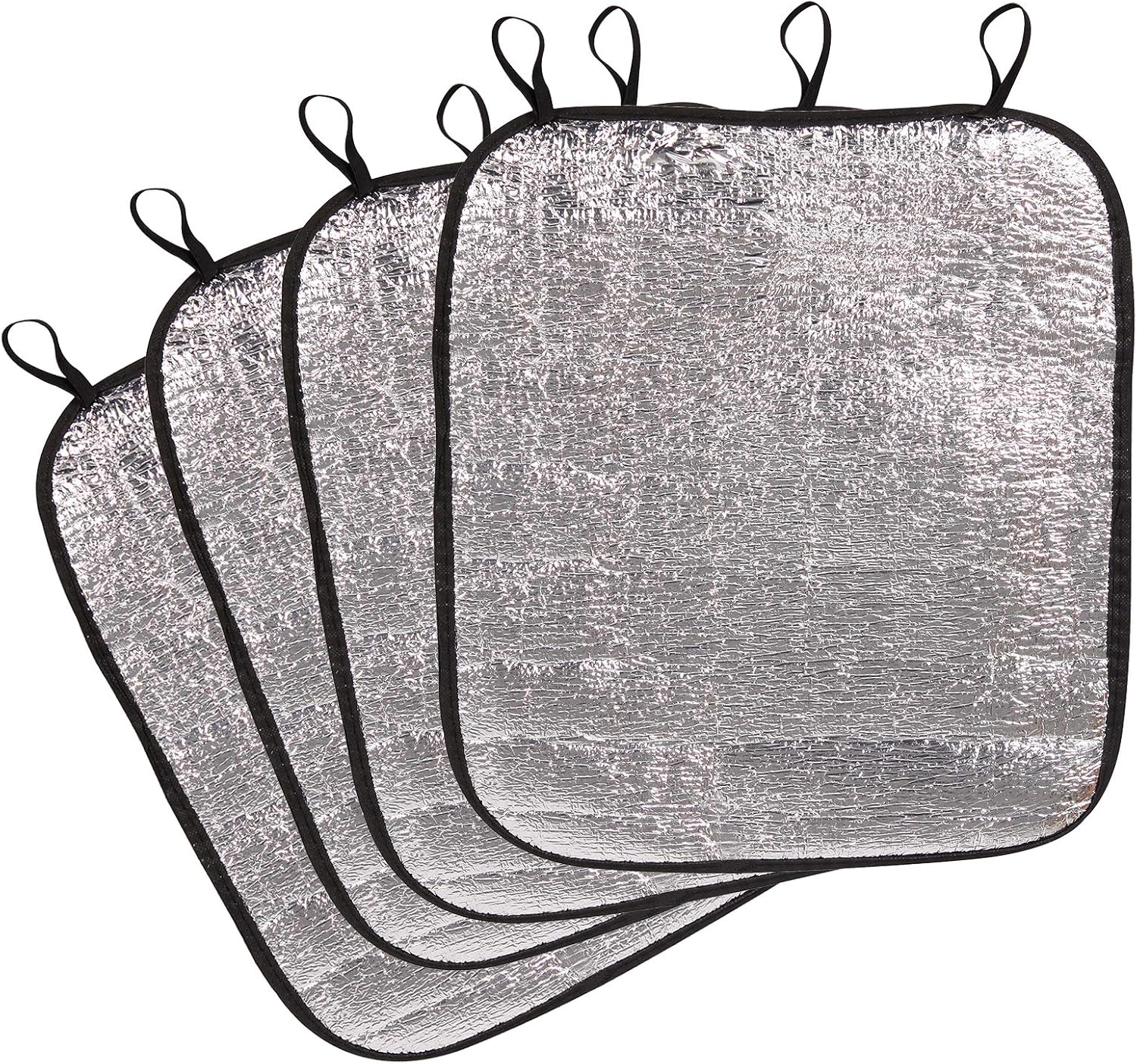 Thermo Sitzkissen 35x40cm Outdoor Event Alu Kissen faltbar (4er Set)