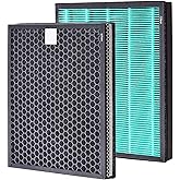Laukowind for Coway Airmega 300S Air Purifier Replacement Filter Smart Technology - Compatible with Laukowind 300 / Max 2 True Filters, Activated Carbon 2-in-1 Filter, Part NO.3111635