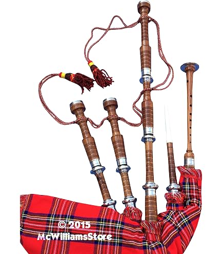 Kids Toy Bagpipe - Junior Playable Bagpipes in Various Tartans - Child