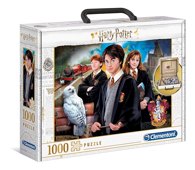 Clementoni 61882 61882Jigsaw Harry Potter1000 Pieces, Jigsaw Puzzle