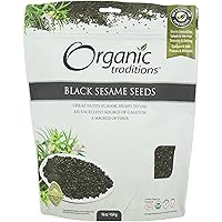 Organic Traditions Organic Seeds, Black Sesame, 16 Ounce