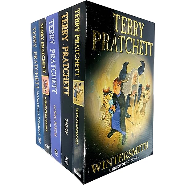 Terry pratchett Discworld novels Series 8 :6 books collection set