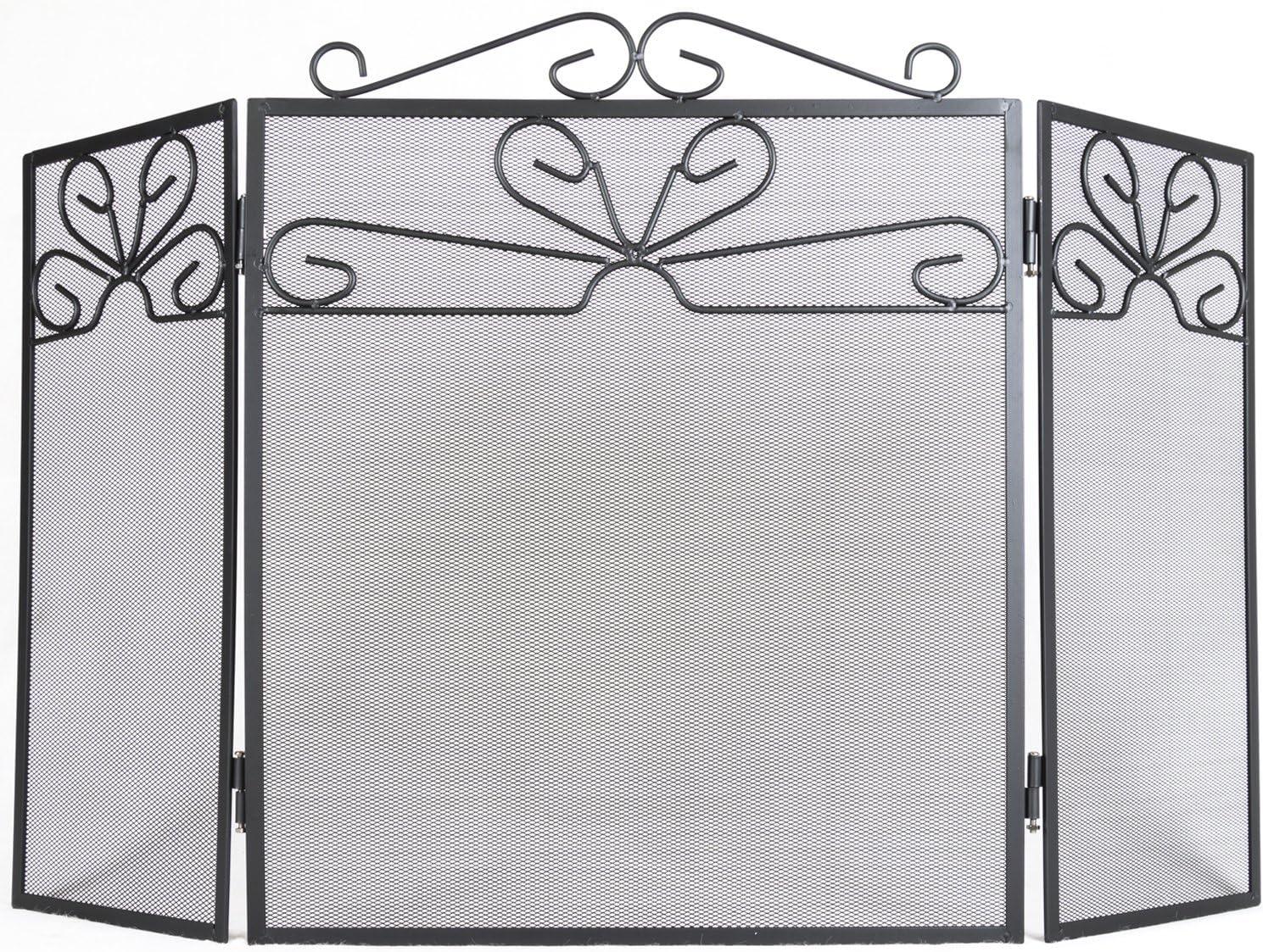 Protector para chimenea de Hausen, pantalla de seguridad contra incendios, de 3 paneles Protector para chimenea de Hausen, pantalla de seguridad contra incendios, de 3 paneles