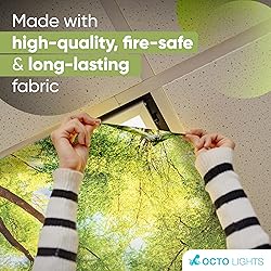 Magnetic Tree Cover for Fluorescent Or LED Fixture