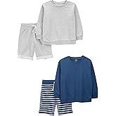 Simple Joys by Carter's baby-boys 4-piece Sweatshirt Set