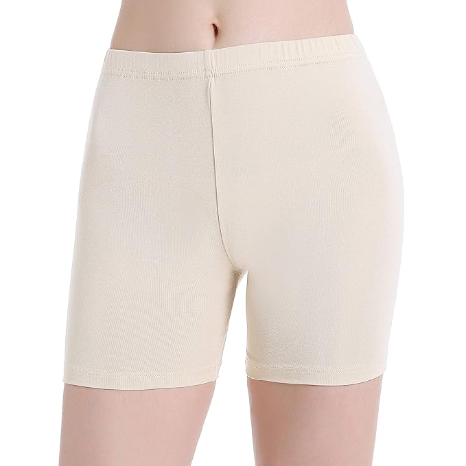 Ferrieswheel Story Damen Dünn Tihgt Shorts Under Keid Leggings Fitness Kurze Sporthose Komfortabel