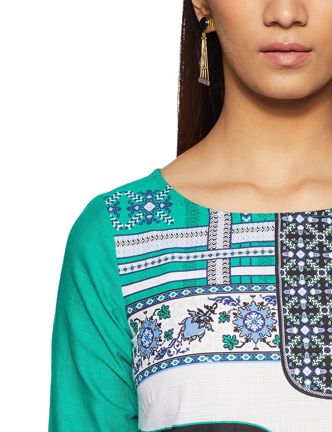 aurelia women's straight fit kurta