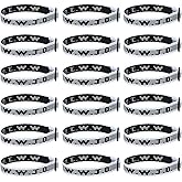 Aospkle 18PCS WWJD Christian Bracelet Pack for Women Men, Jesus Gifts Wristbands, WWJD Bracelets - What Would Jesus Do Bracelet
