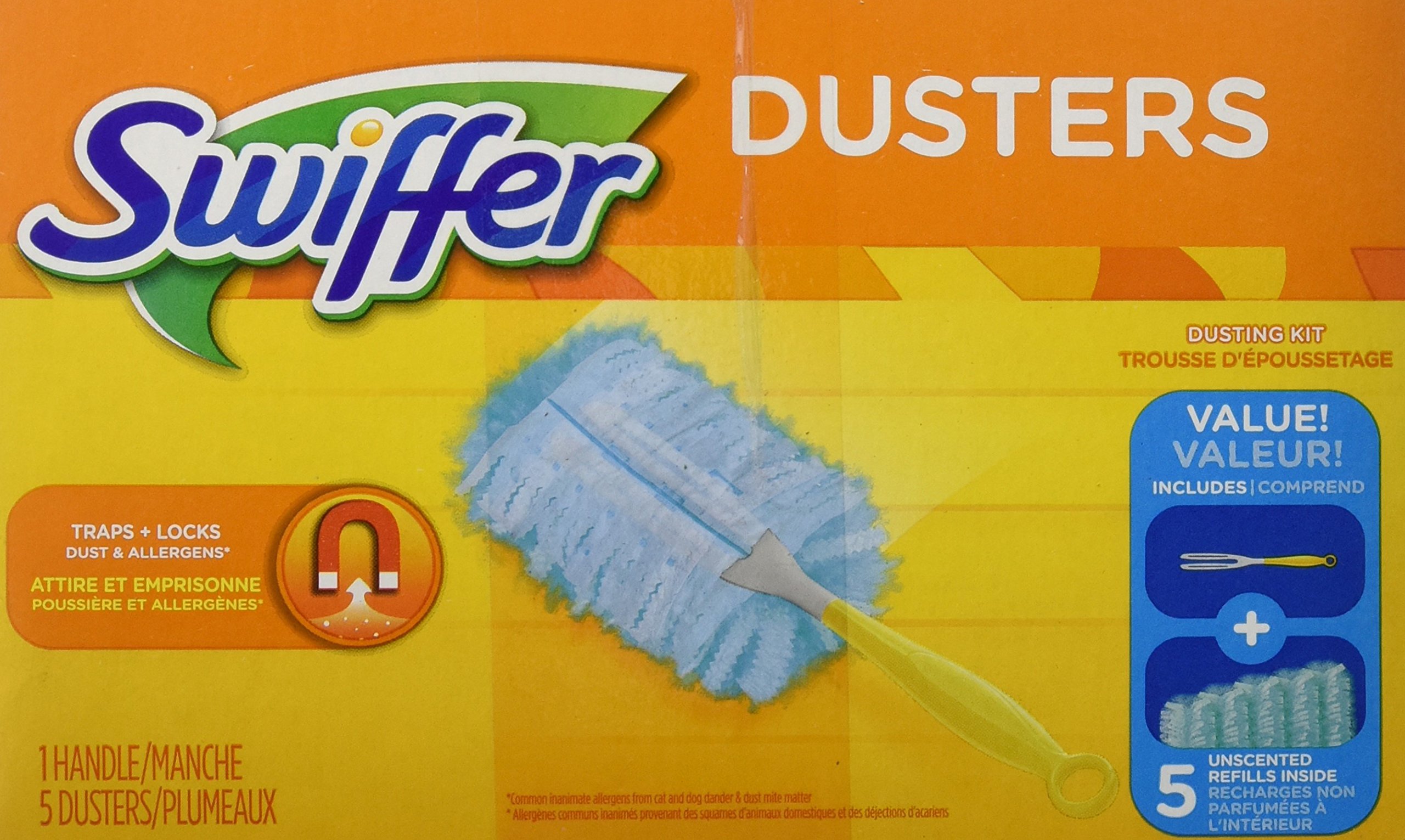 Swiffer Dusters Disposable Cleaning Dusters Unscented Starter Kit, 1
