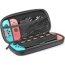 AmazonBasics Carrying Case for Nintendo Switch and Accessories - Black
