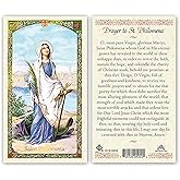 San Francis Imports Prayer to St. Philomena Laminated Holy Card