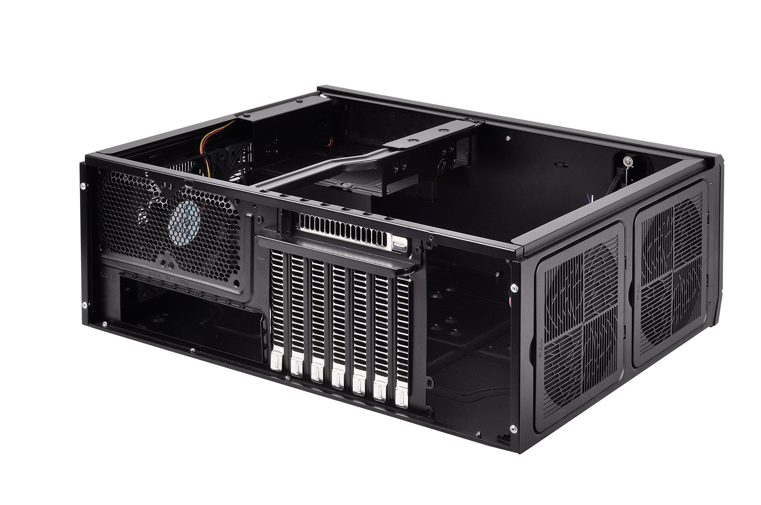 SilverStone Technology Home Theater Computer Case (HTPC)with lockable front panel for ATX / Micro-ATX Motherboards GD10B