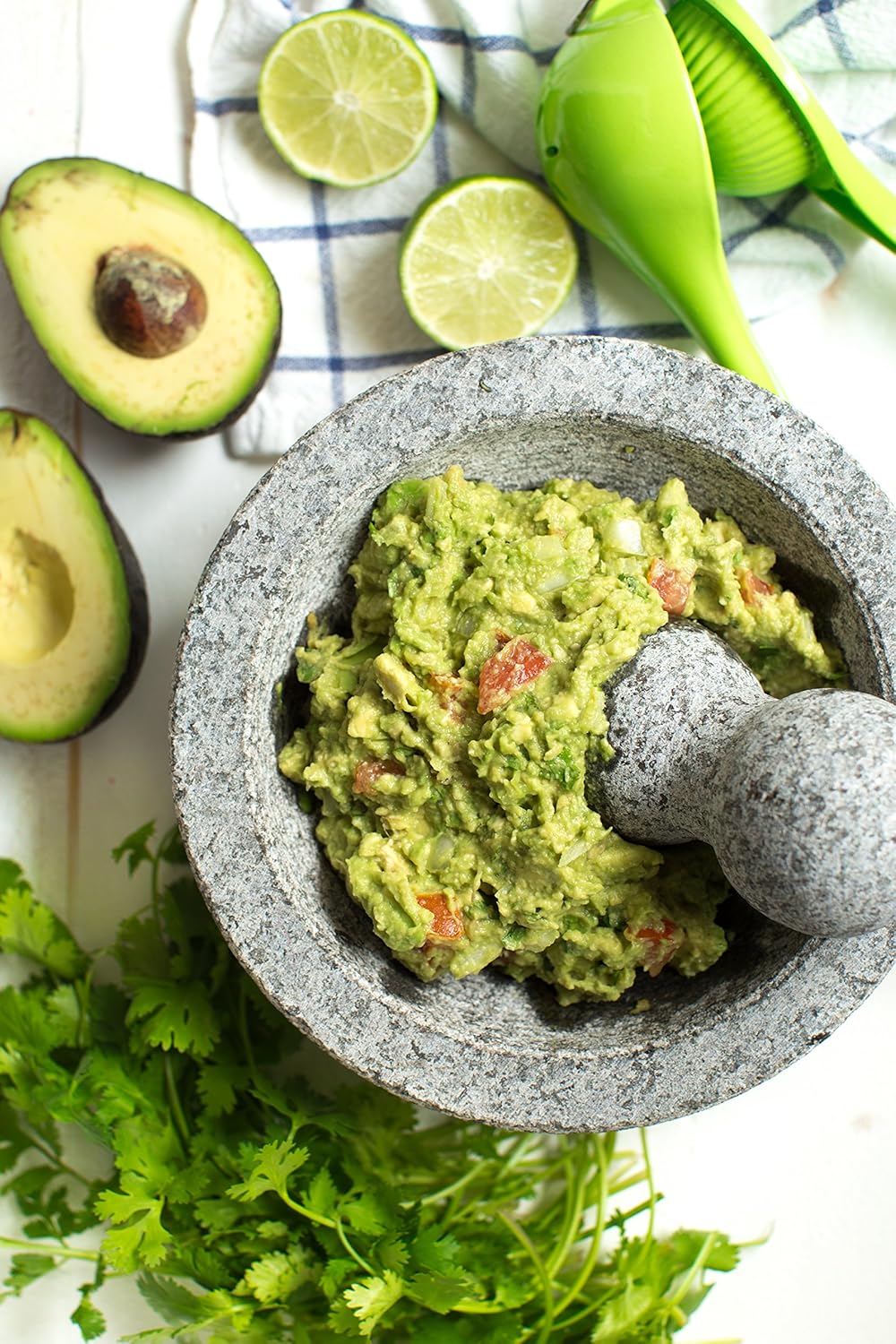 IMUSA USA Granite Molcajete Spice Grinder 6-Inch, Gray: Kitchen & Dining