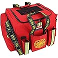 Lightning X Products Premium XL Step-In Turnout Gear Bag With Shoulder Strap & Front Pockets - Red