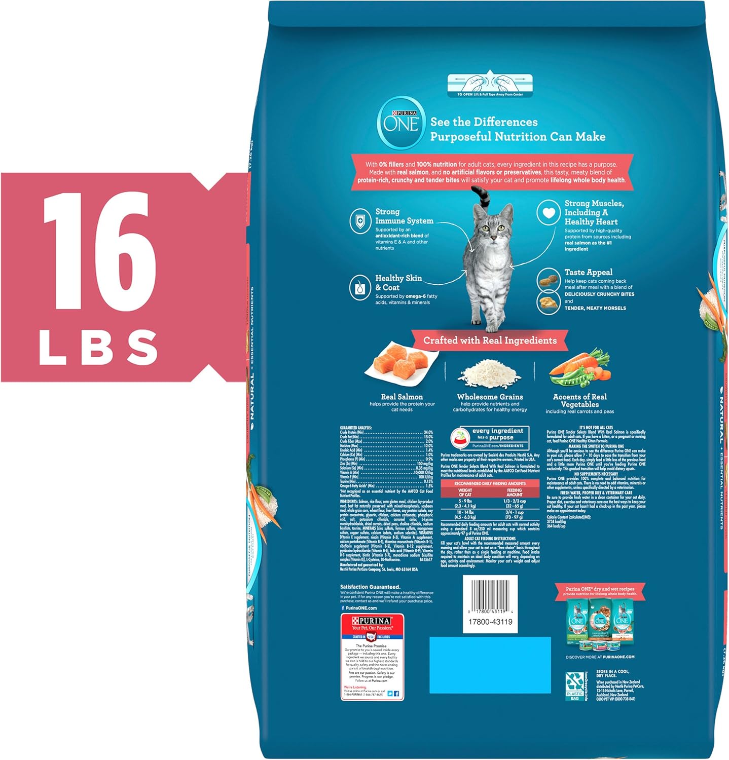 purina one salmon cat food
