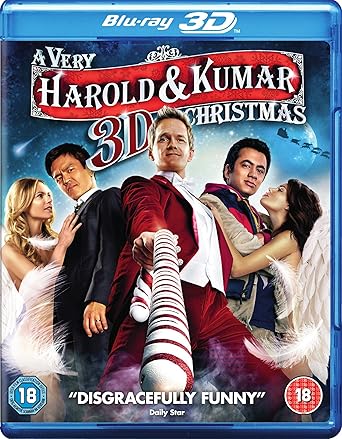 Amazon Com A Very Harold Kumar 3d Christmas Blu Ray 3d Blu Ray Uv Copy 2011 Region Free Movies Tv