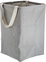 Amazon Basics Fabric Storage Bin Tall Cube Charcoal Grey view 2