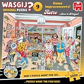Wasgij Retro Original 9 Home Improvements - 1000 Piece Adults Jigsaw Puzzle | Challenging, Brainteasing, Funny 1000 Pc Adult Puzzle - Large FSC Certified Jigsaw - Birthday &amp; Christmas Gift - 68 x 49 cm