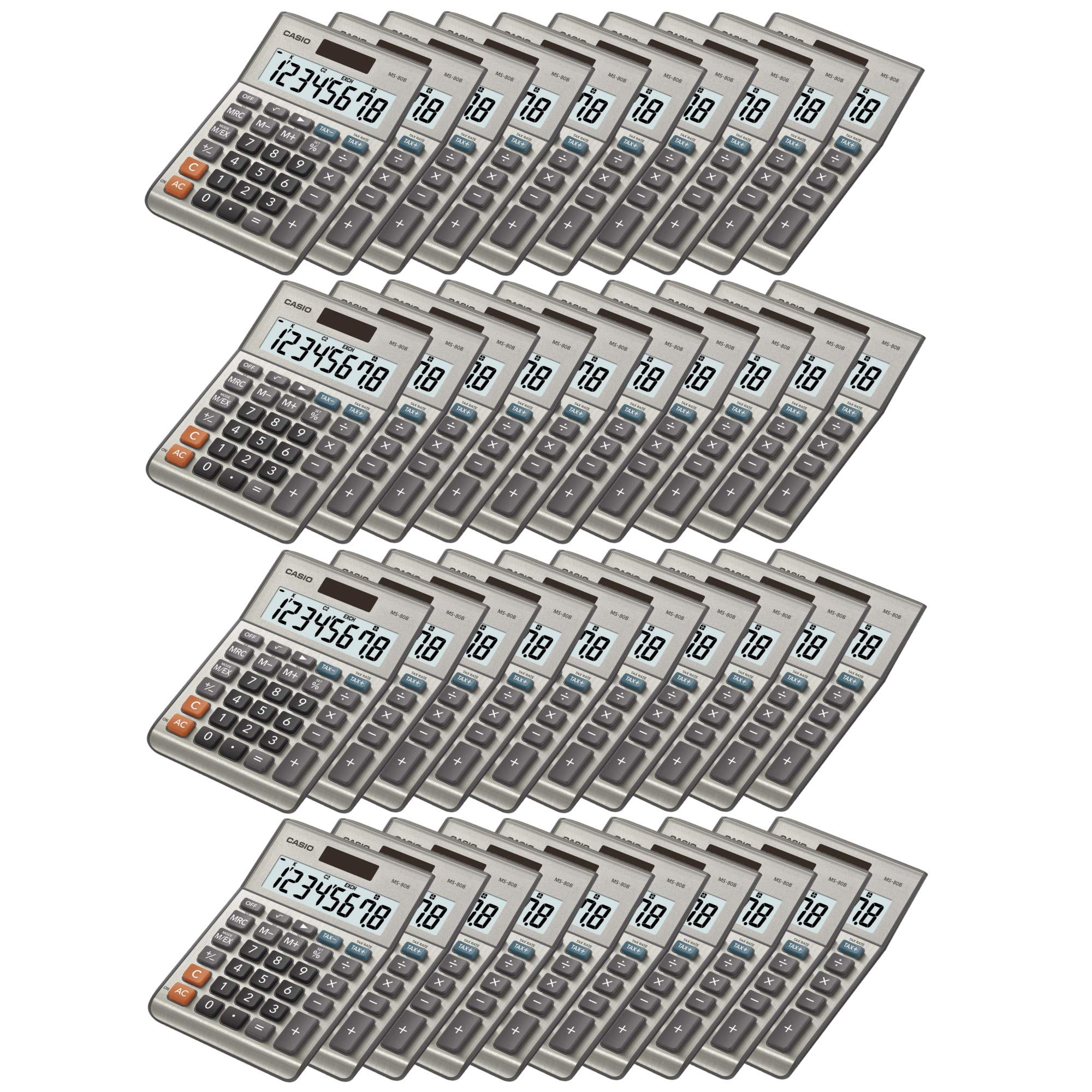 Photo 1 of MS-80B Standard Function Desktop Calculator / 40 Calculators