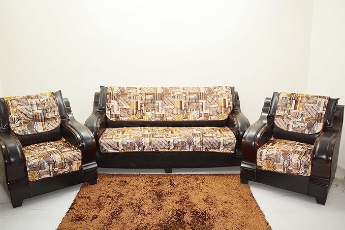 Kingly Multi Sofa Cover Set of 6PC(3+1+1) Make in India.Product ID:SORT06