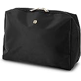 Samsonite Everyday Travel Bag - Polyester Body with Full Zip Around Opening - Spacious Main Compartment & 4 Interior Slip Pockets - Perfect For Everyday Essentials, Cosmetics, Toiletries, Tech - Black